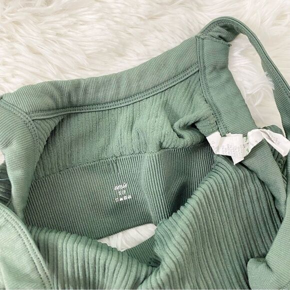 Aerie Sage Ribbed Tank Top - Picture 4 of 4